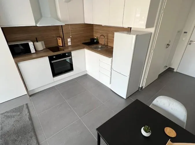 Appartement Avec Parking Gratuit Menton 公寓 芒通