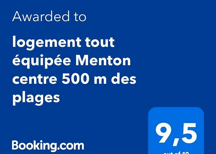 Studio tout équipé centre ville Menton *